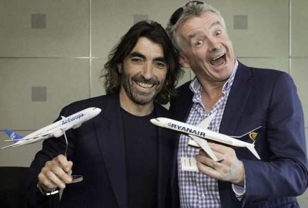 Air Europa y Ryanair amplían la venta conjunta de vuelos Europa-América