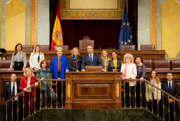 AEGVE visita el congreso de los Diputados
