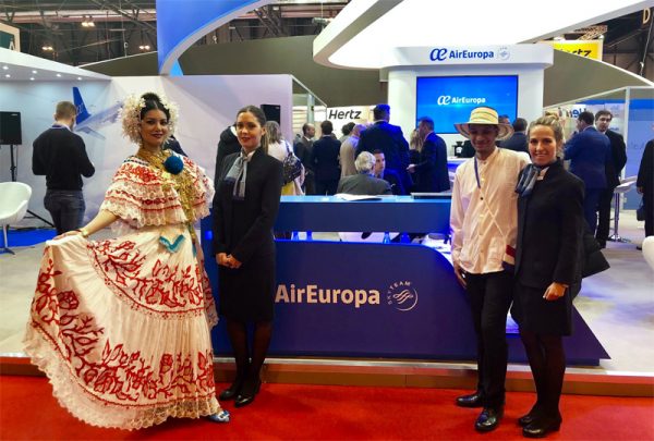 Air Europa presenta en Fitur sus tres nuevas rutas con Latinoamérica