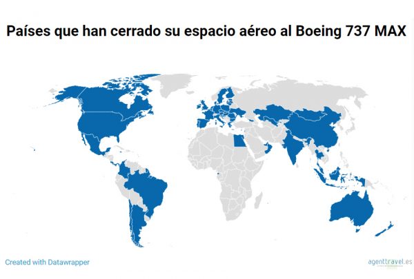 Se agudiza la crisis de Boeing tras el cierre del espacio aéreo de EE UU y Canadá al 737 MAX