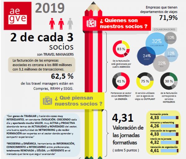 Infografía resumen datos AEGVE 2019