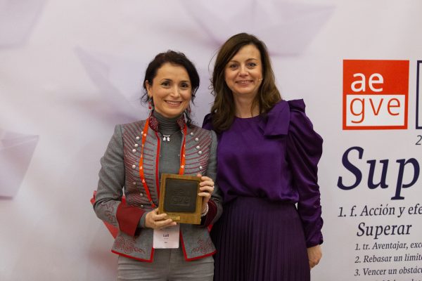 Loli Linero, Meet and Travel Leader de Ikea fue premiada en la Gala de premios AEGVE 2019