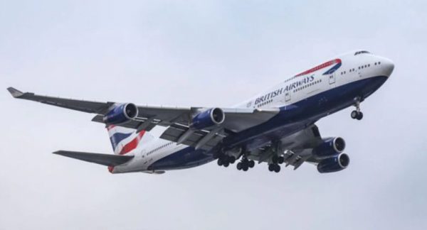 La tormenta Ciara ayuda a un avión de British Airways a batir un récord de velocidad en un vuelo transatlántico