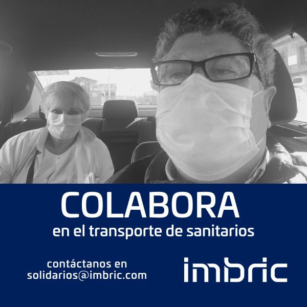 IMBRIC colabora en el transporte gratuito para sanitarios en Madrid