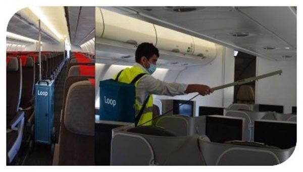 Iberia aplica nuevas soluciones sostenibles en la limpieza e higienización de sus aviones