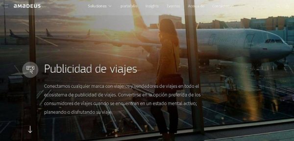 Amadeus apuesta por la publicidad de los viajes