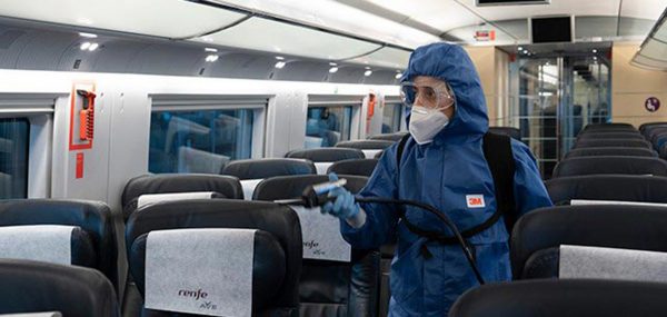 Renfe obtiene el sello ‘Disinfection Monitored’ de SGS