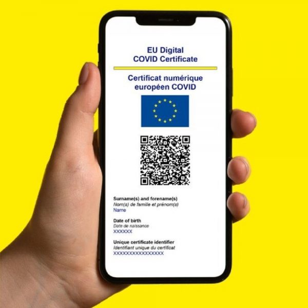 Entra en vigor el ‘Certificado COVID digital de la UE’