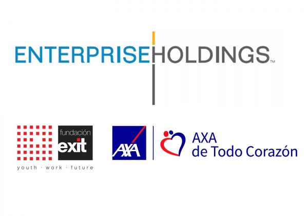 Enterprise Holdings colabora con AXA de Todo Corazón y Fundación Exit para combatir el abandono escolar y fomentar la inserción laboral juvenil