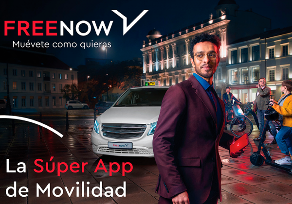 FREE NOW lanza su primera campaña global de multimovilidad