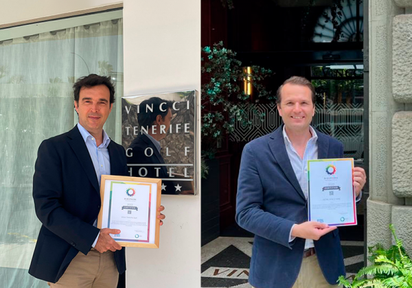 Vincci MAE 4* y Vincci Tenerife Golf 4* obtienen la Certificación Biosphere