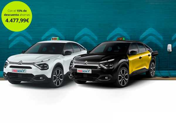 FREE NOW y Citröen se alían para impulsar la electrificación del taxi en España