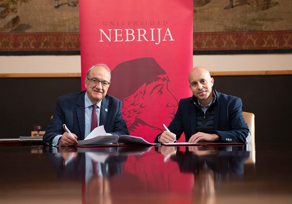 La UNIVERSIDAD NEBRIJA y AEGVE firman un acuerdo de colaboración