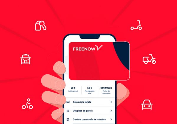 FREE NOW presenta su Mobility Card que permite pagar servicios de movilidad fuera de la app