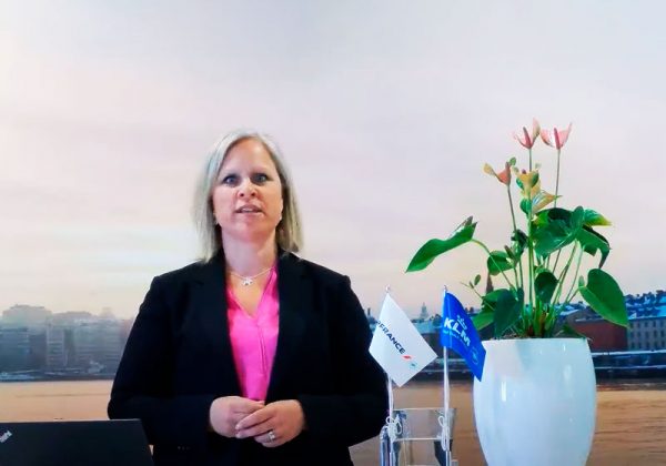 La sostenibilidad de la mano de Airfrance