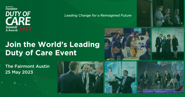 La International SOS Foundation entrega  los Premios del Deber de Protección 2023