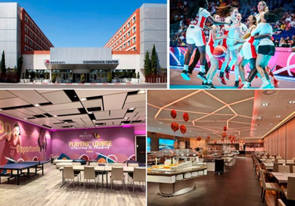Madrid Marriott Auditorium, la casa de las futuras estrellas del baloncesto femenino