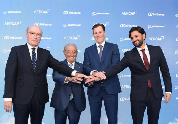 Air Europa celebra la llegada de su más reciente Boeing 787 Dreamliner en el nuevo hangar de Globalia en el aeropuerto de Madrid-Barajas