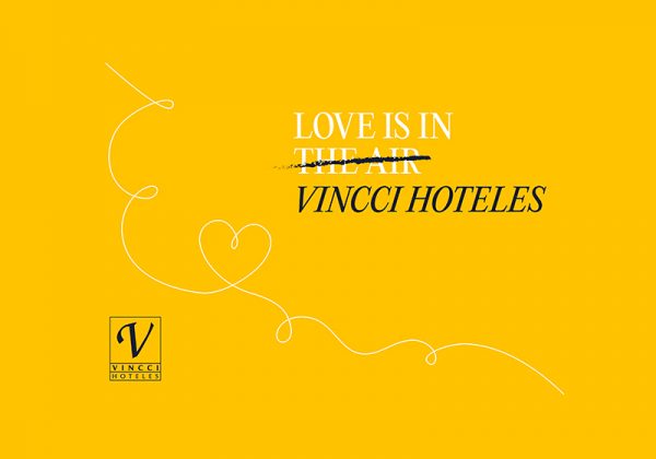 Vincci Hoteles despierta el amor con los destinos más románticos este San Valentín. El amor está en el aire, ¡Y en Vincci Hoteles!