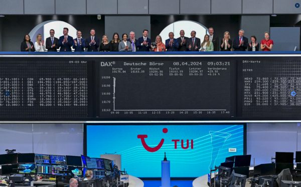 TUI vuelve a cotizar en la Bolsa de Frankfurt a partir del 24 de junio