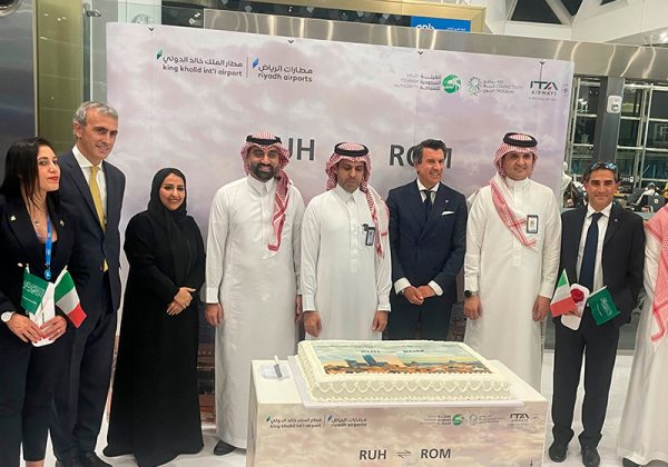 Inaugurado el nuevo vuelo a Riad de ITA Airways