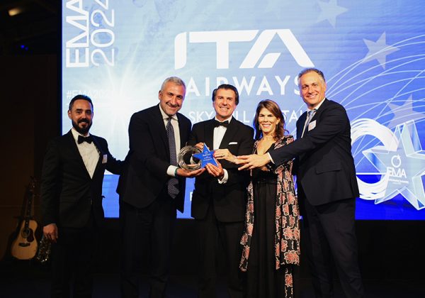 ITA Airways ha sido galardonada con el premio “Best Business Class” en los European Mission Awards 2024