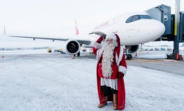 Iberia ofrece esta Navidad más de 1,1 millones de asientos