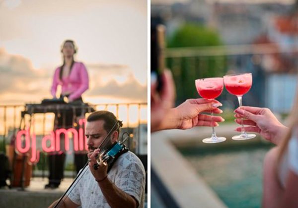 El rooftop de Vincci Bonjardim 4* en Oporto inaugura la temporada de primavera-verano con su agenda más ambiciosa y sensorial