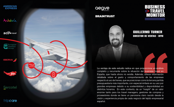 Píldoras monitor AEGVE: Guillermo Turner – Director de ventas Iryo