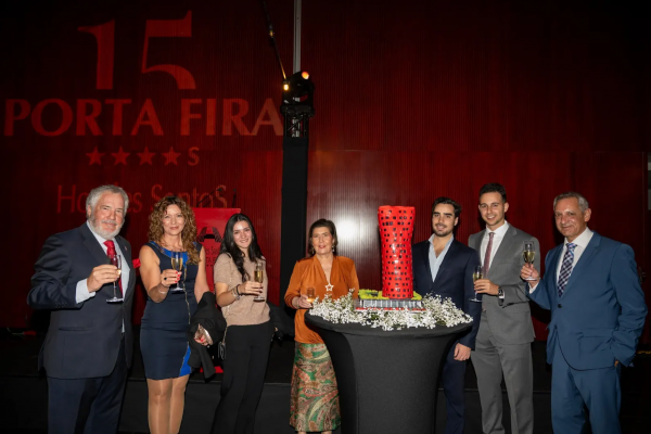 El Hotel Porta Fira de Barcelona celebra su 15º aniversario con una exitosa velada en su emblemático edificio