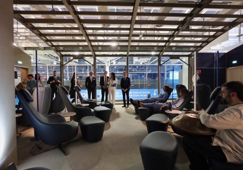 Renovada la Sala Hangar de ITA Airways en Roma Fiumicino