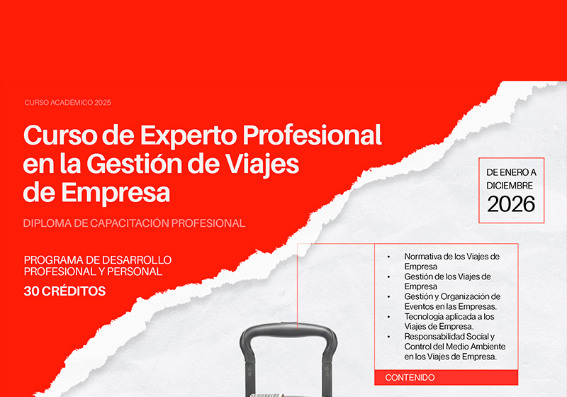 Curso de Experto profesional en la Gestión de Viajes de Empresa